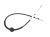 Handbrake cable Fiat Ducato 1994-2006 front, 1078/762mm