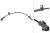 ABS sensor Ford Transit since 2014 rear, 300 mm