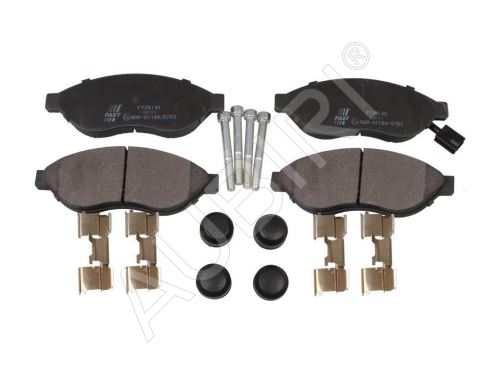 Brake pads Fiat Ducato since 2006 front Q11-17L 2-sensors, with accessories