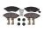 Brake pads Fiat Ducato since 2006 front Q11-17L 2-sensors, with accessories
