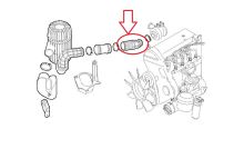 Air ducts Iveco Daily 2000-2006 2.8 C15 from filter to turbocharger (2)
