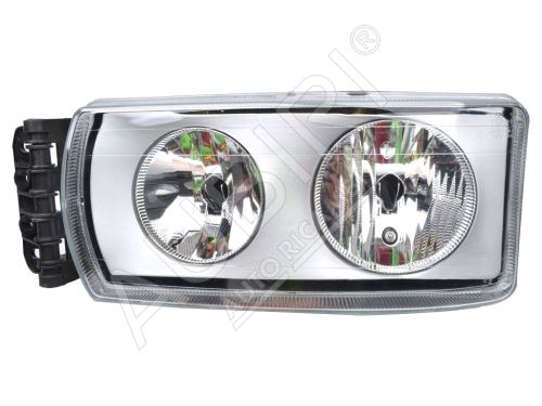 Headlight Iveco EuroCargo, Stralis right, H7+H7 without regulation