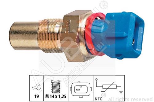 Water temperature sensor Fiat Ducato 230 1.9