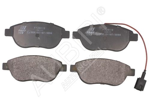 Brake pads Fiat Fiorino since 2007 1.3D/1.4i front, 1-sensor with accessories