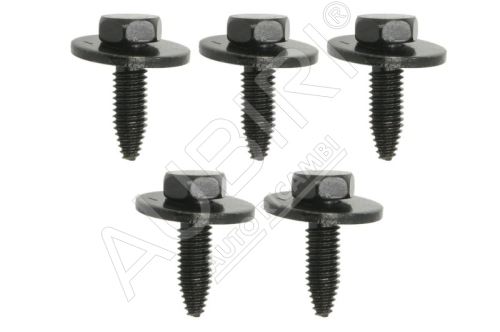 Engine cover screw Citroën Jumpy, Peugeot Expert since 2016 set of 5 pcs