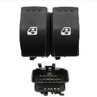 Electric window buttons Renault Trafic 2001-2014 left, 10-PIN