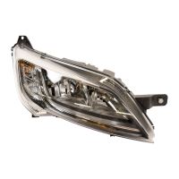 Headlight Fiat Ducato since 2014 right H7+H7 silver frame without LED Headlight Fiat Ducato since 2014 right H7+H7 silver frame without LED