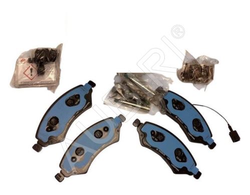 Brake pads Fiat Ducato, Jumper, Boxer, Movano since 2023 front, with accessories