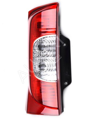 Tail light Fiat Fiorino since 2007 left without bulb holder (hatch door)