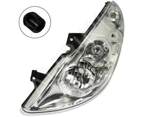 Headlight Renault Master since 2010 left H1+H7, 6-PIN