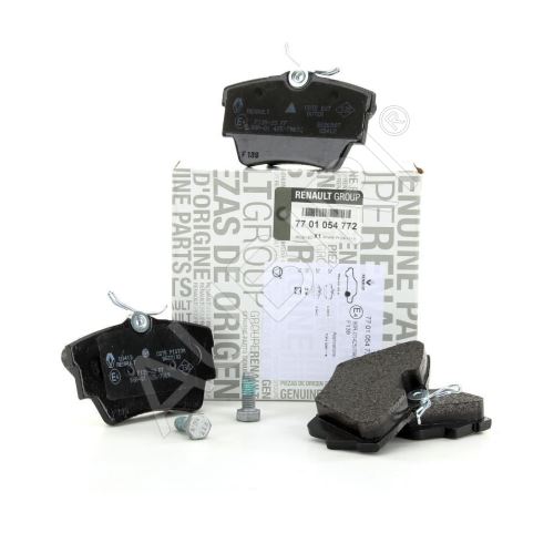 Brake pads Renault Trafic, Vivaro since 2001, Fiat Talento since 2016 rear