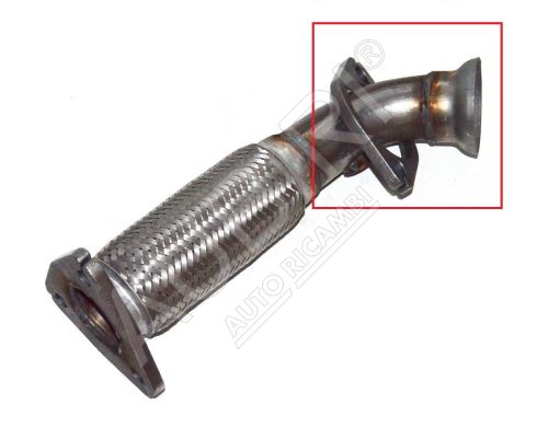 Flexible exhaust pipe Iveco Daily 2006-2011 2.3/3.0D ALCOM