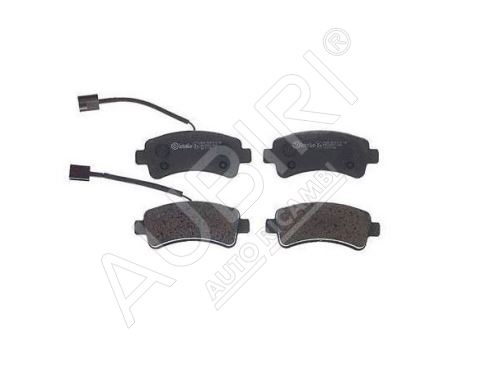 Brake pads Fiat Ducato since 2006 rear, 2- sensors, 20Q, typ Brembo